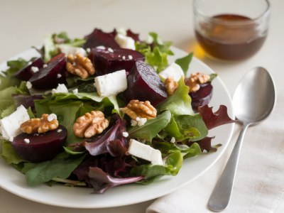 Quelle vinaigrette maison simple pour sublimer une salade d'hiver