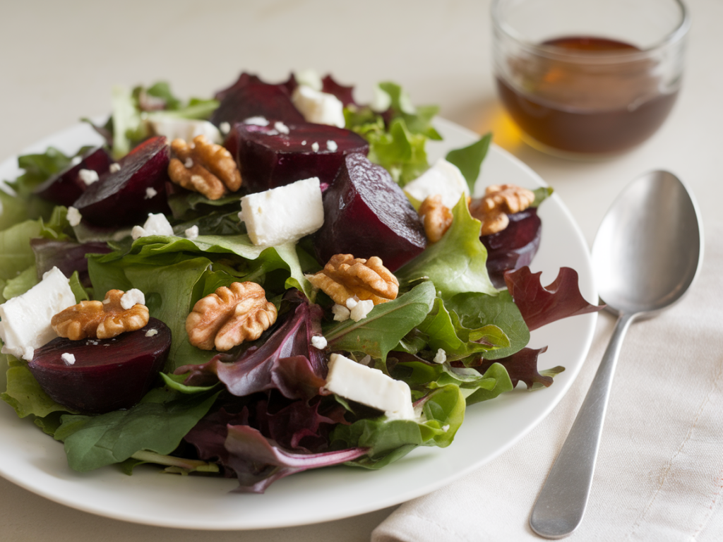 Quelle vinaigrette maison simple pour sublimer une salade d'hiver