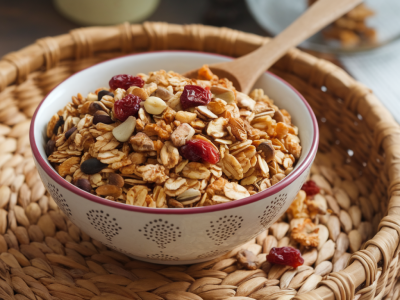 Comment préparer un granola maison croustillant sans sucre raffiné