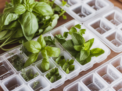 Comment congeler et décongeler les herbes fraîches pour garder tout leur arôme