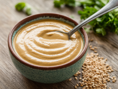 Comment préparer en 10 minutes une sauce au tahini onctueuse qui ne tourne pas