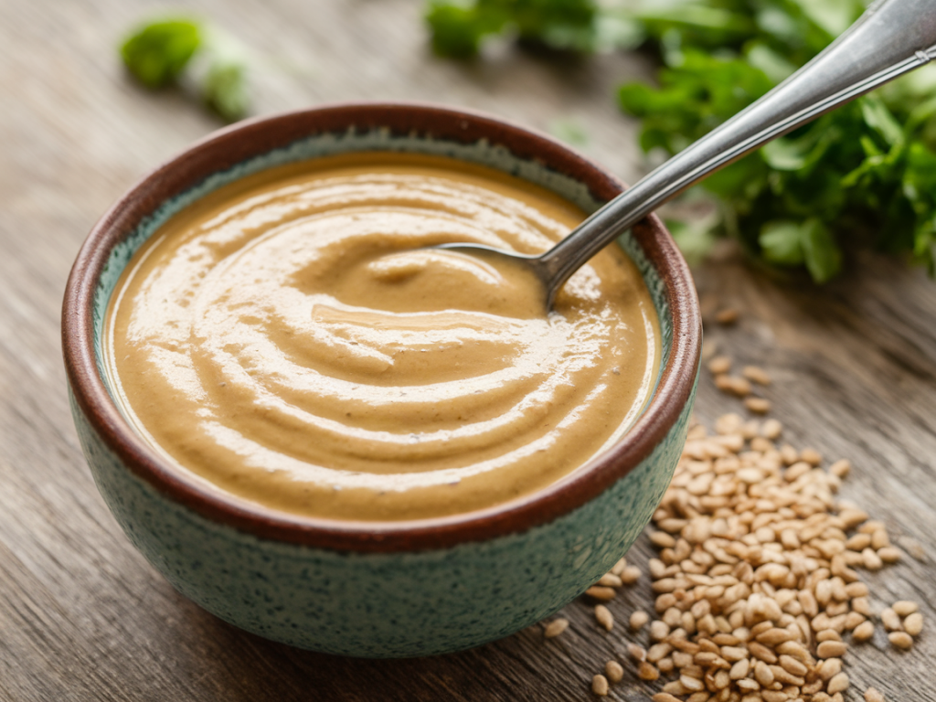 Comment préparer en 10 minutes une sauce au tahini onctueuse qui ne tourne pas